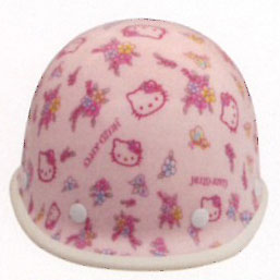 HELLOKITTY防災用ヘルメットフラワー